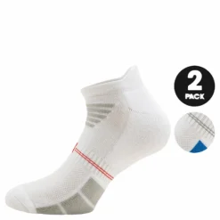 2-Pack Low-Cut Socks - Luke White*Norfolk Online