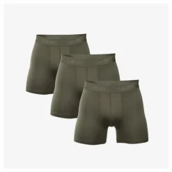 Salming 3-pack Performance Boxer Army Green Brun