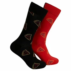 Happy Socks 2-pack Pizza Socks Gift Set 200 Flerfärgad Outlet