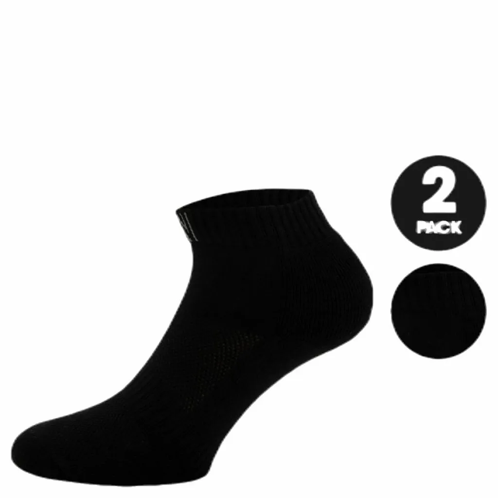 Norfolk 2-Pack Sports Socks - Theodore Black Svart Outlet