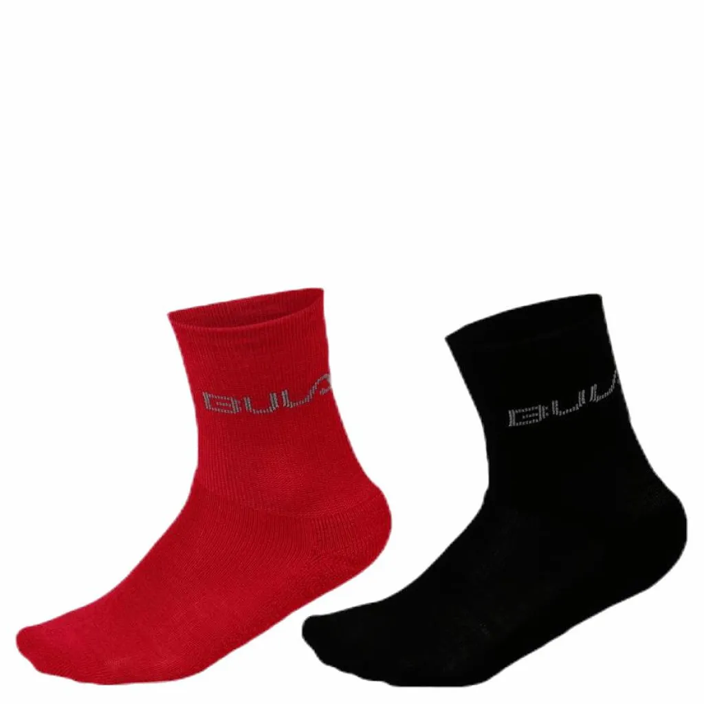 2-Pack Wool Socks Jr Pink/Black*Bula Outlet