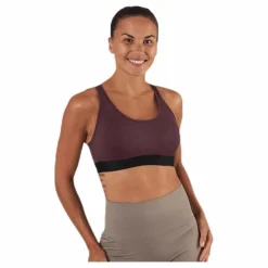 Padded Crossback Bra Purple*Stay in place Hot