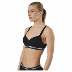Padded Top Black*Puma Hot