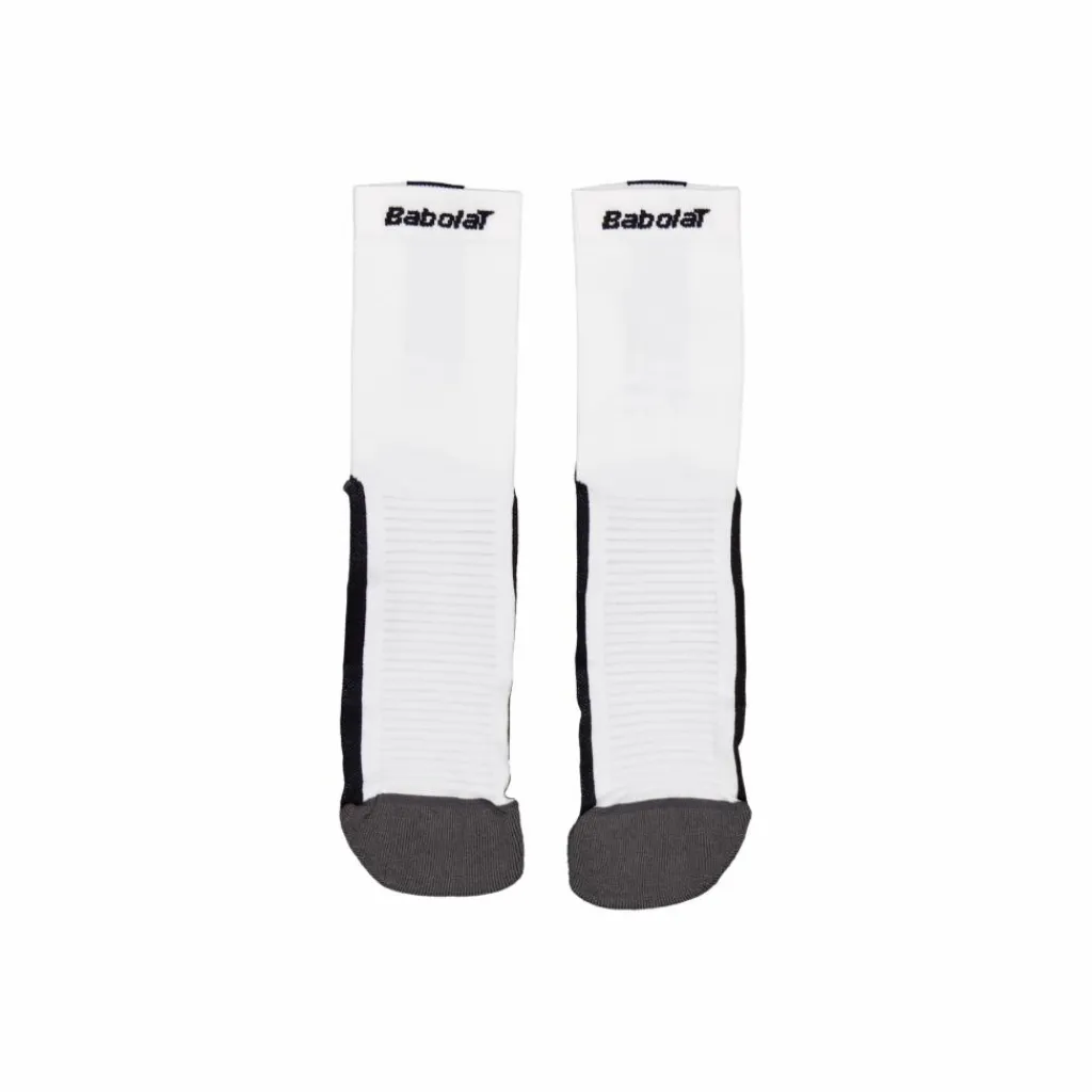 Padel Mid-calf Socks White/black*Babolat Hot
