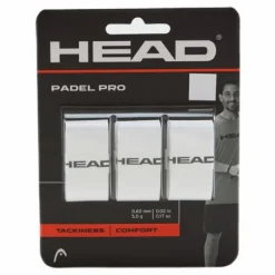 Head Padel Pro 3 Pcs Pack White Vit New