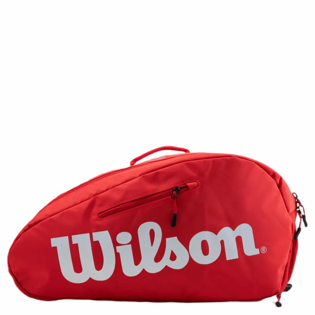 Wilson Padel Super Tour Bag 2022 Red/white Röd
