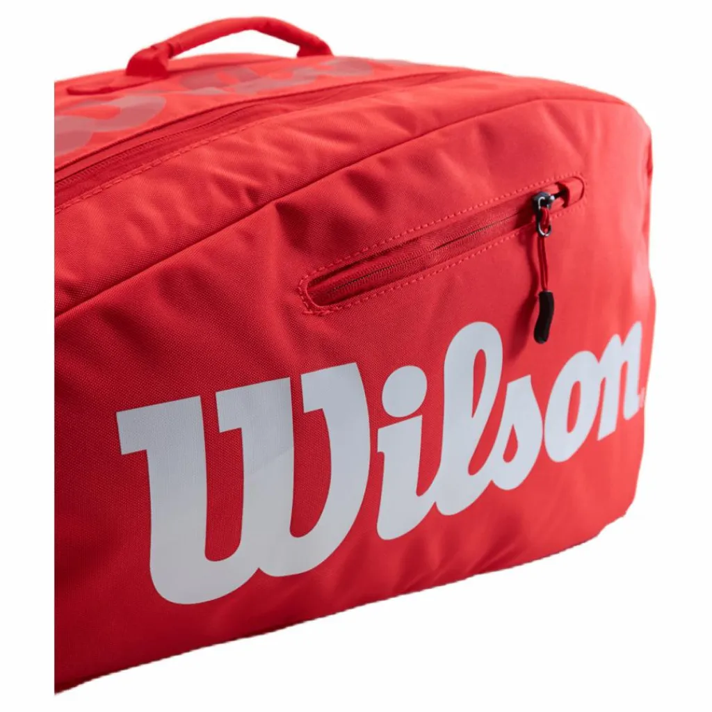 Wilson Padel Super Tour Bag 2022 Red/white Röd