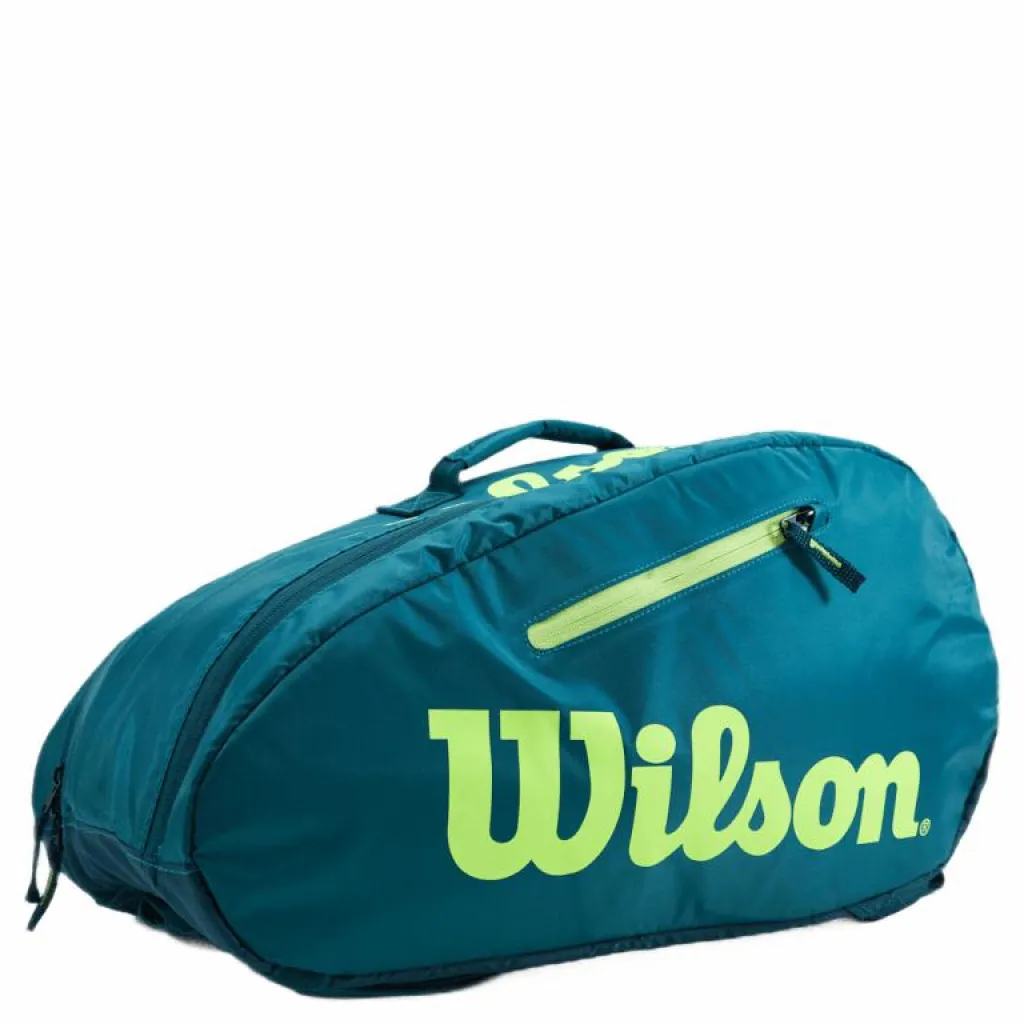 Wilson Padel Youth Racquet Bag Green/yellow Flerfärgad New