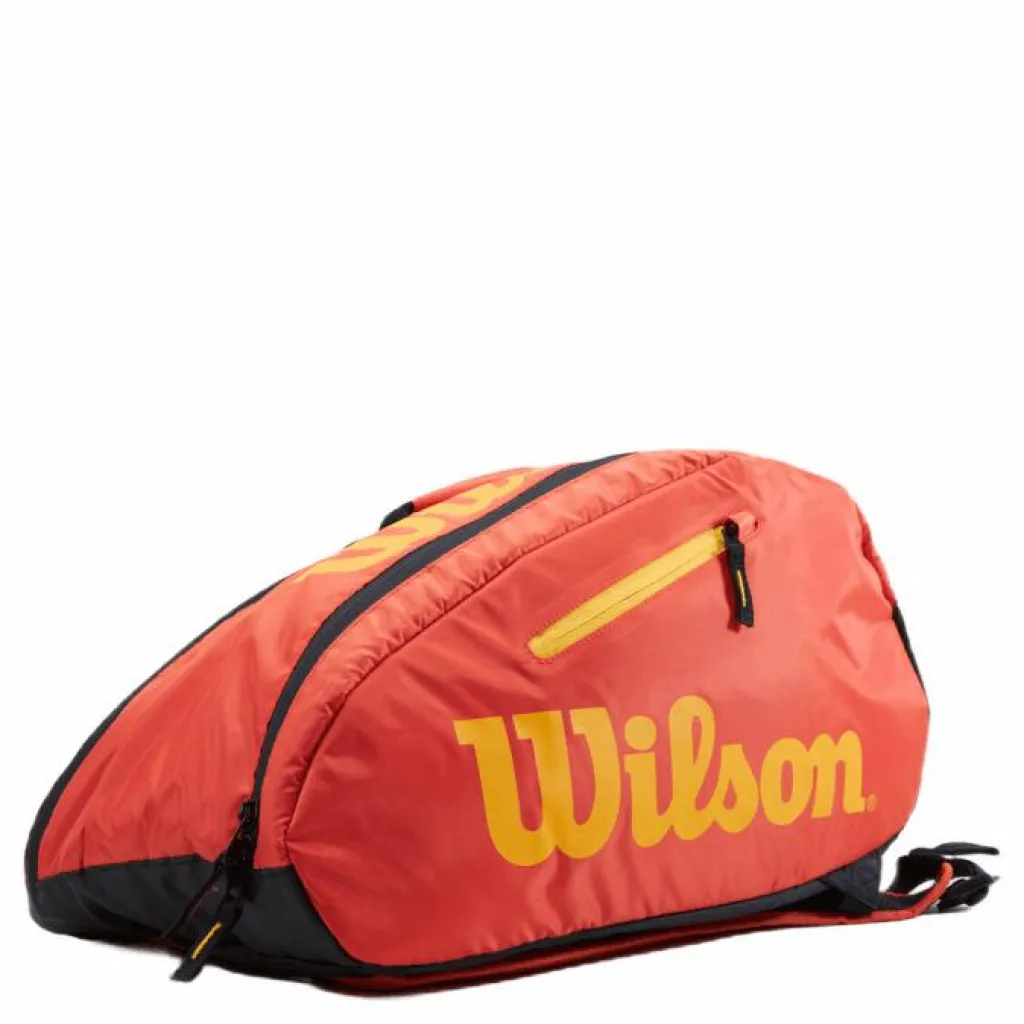 Padel Youth Racquet Bag Orange/yellow*Wilson Clearance