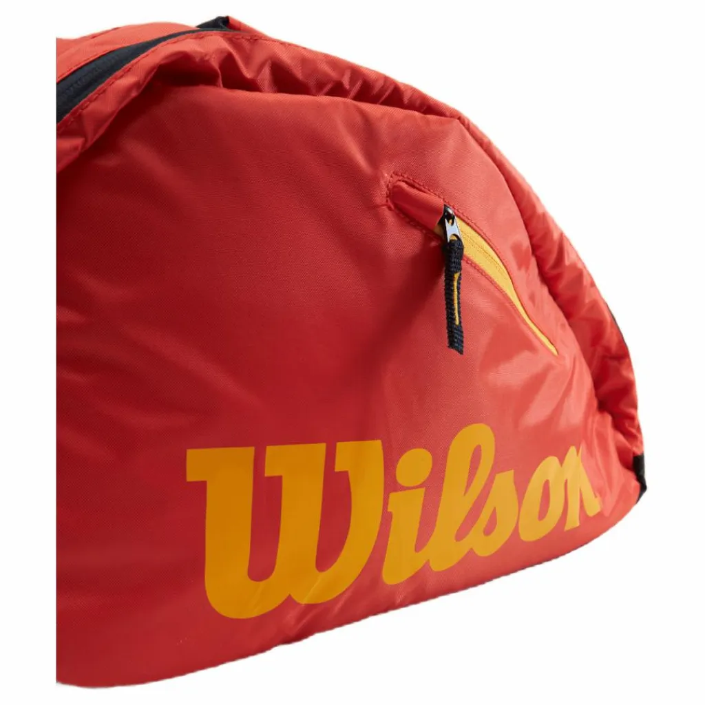 Padel Youth Racquet Bag Orange/yellow*Wilson Clearance
