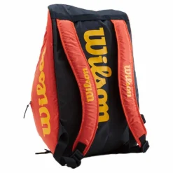 Padel Youth Racquet Bag Orange/yellow*Wilson Clearance