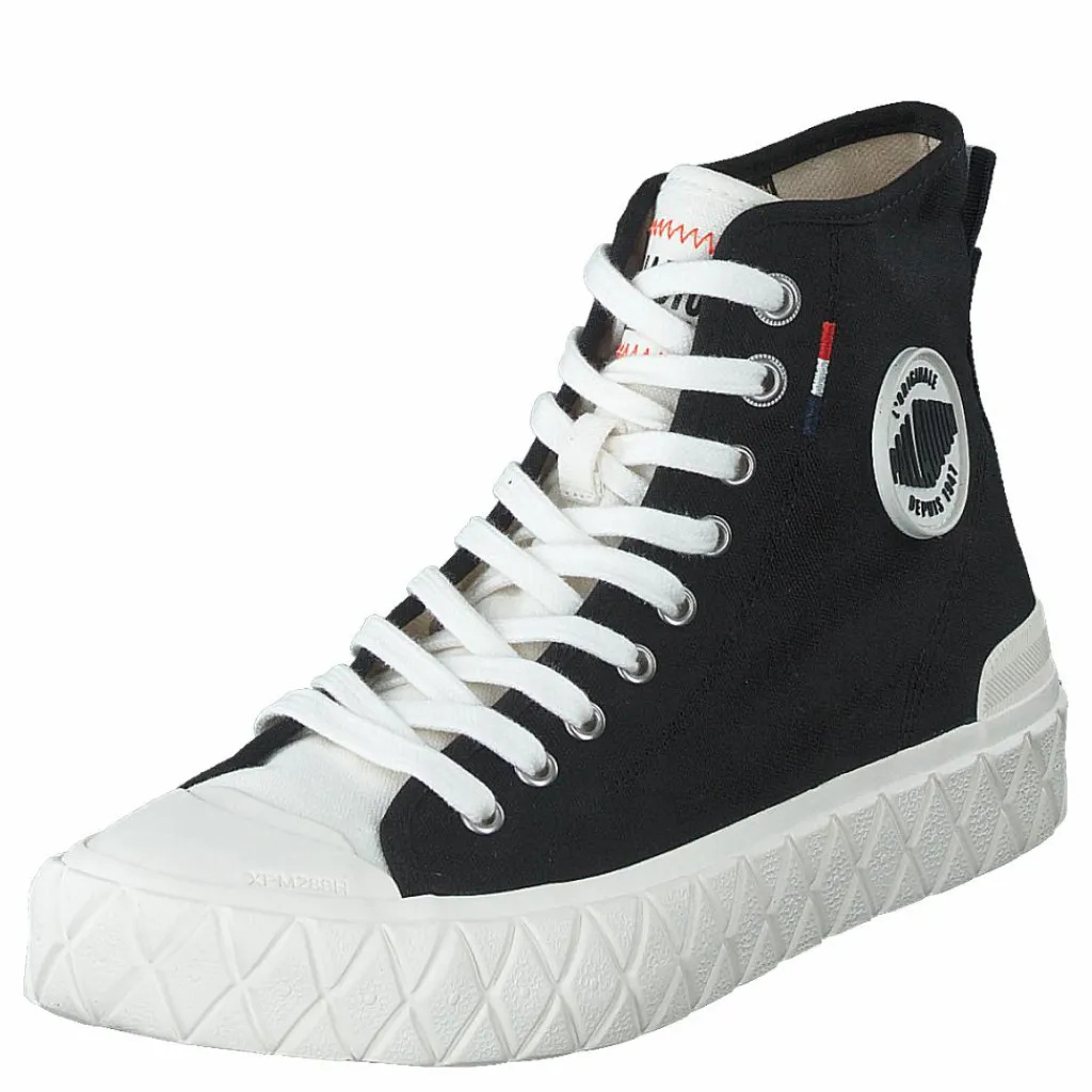Palladium Palla Ace Cvs Mid Black/mashmalllow Svart Online