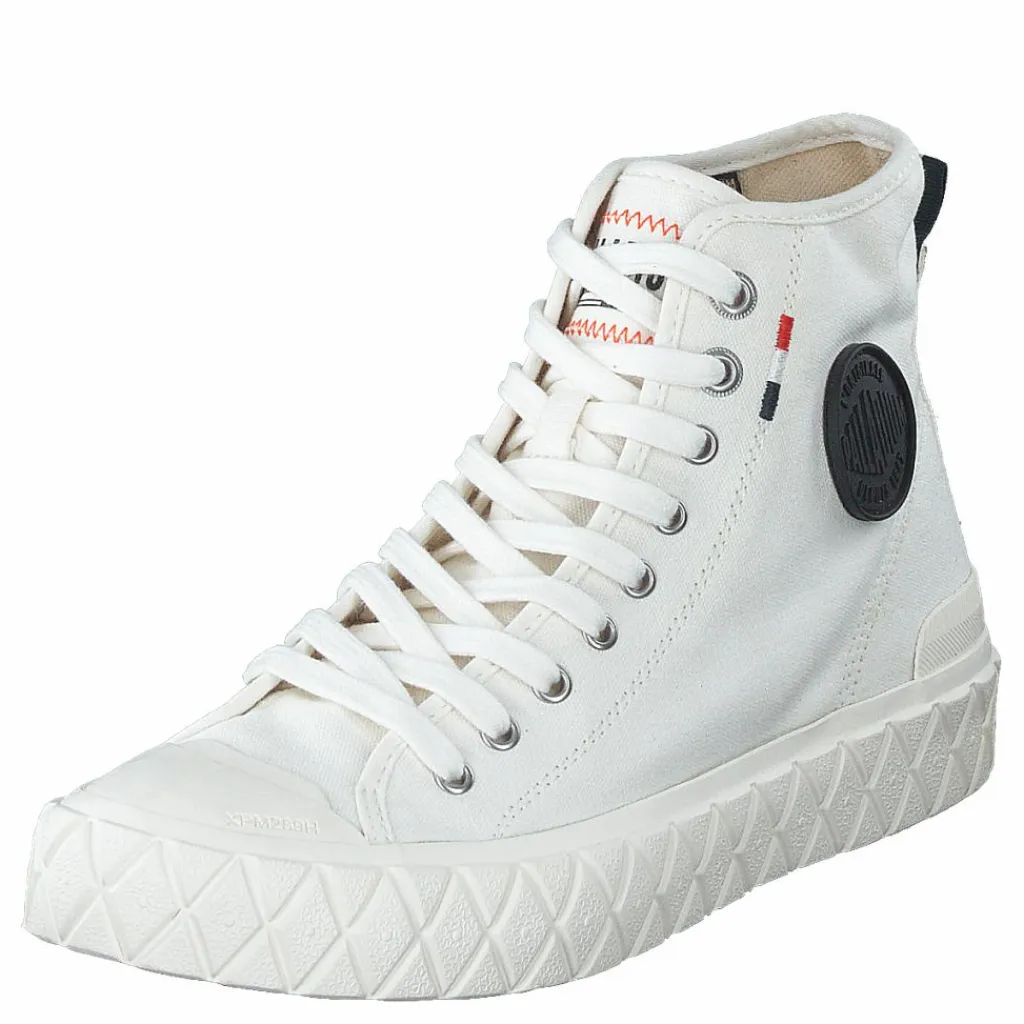 Palla Ace Cvs Mid Star White*Palladium New