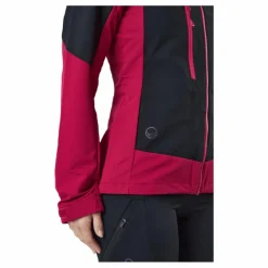Halti Pallas W Ii Warm Hybrid Jacket Cerise Pink - Black Flerfärgad