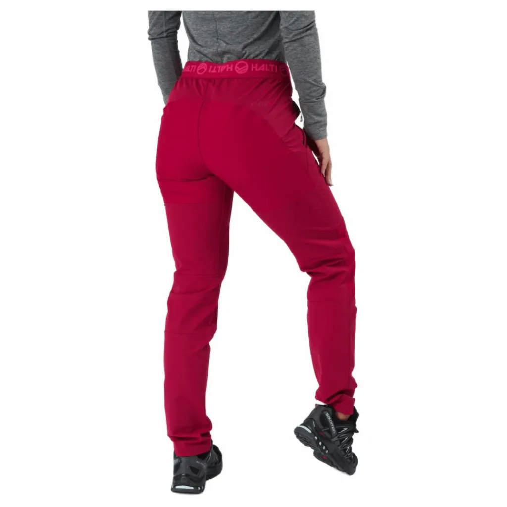 Halti Pallas W Ii Warm Hybrid Pant Cerice Pink Röd Outlet