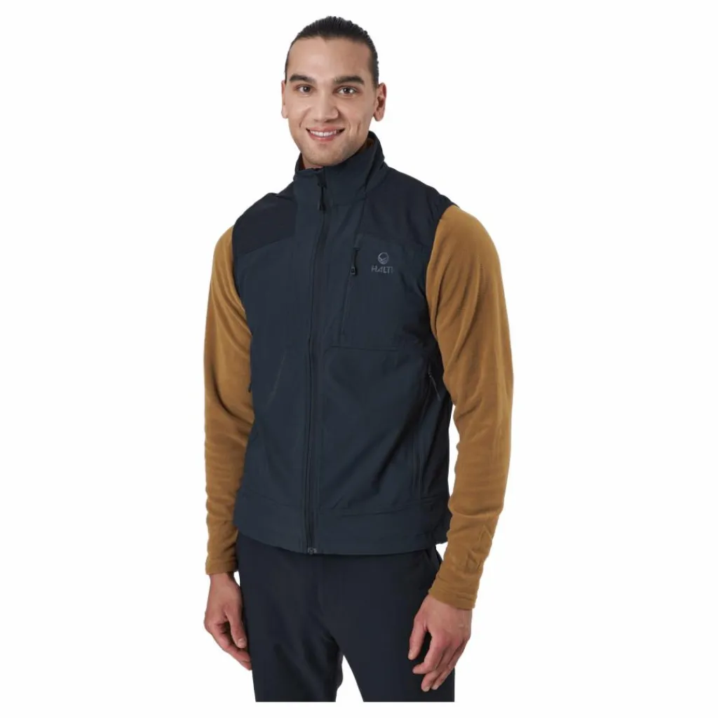 Halti Pallas X-stretch Vest Men Anthracite Grey Outlet