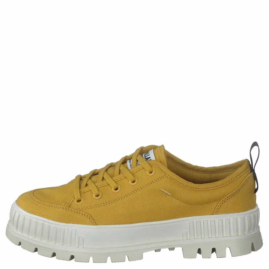 Palladium Pallashock Lo Org 2 Spicy Mustard Brun Outlet