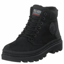 Palladium Pallatrooper Sc Wp+ Black/black Svart Outlet