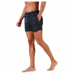 Happy Socks Palm Beach Swim Shorts Black Svart Clearance