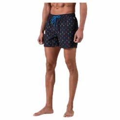 Happy Socks Palm Beach Swim Shorts Black Svart Clearance