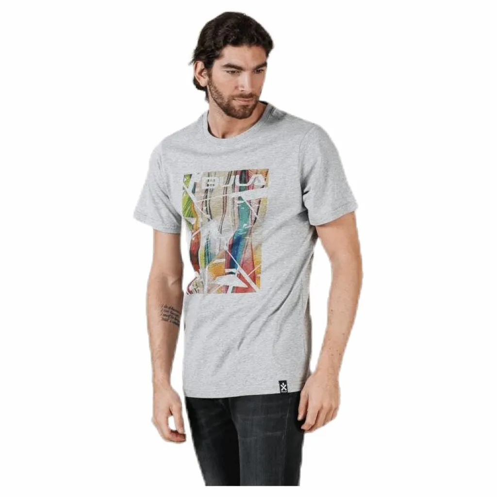Bula Palm Tee Grey Grå Online