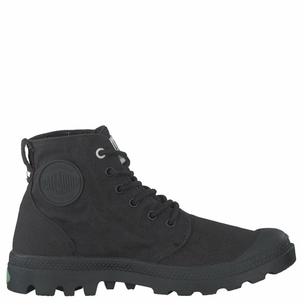 Palladium Pampa Hi Organic Black Svart Sale