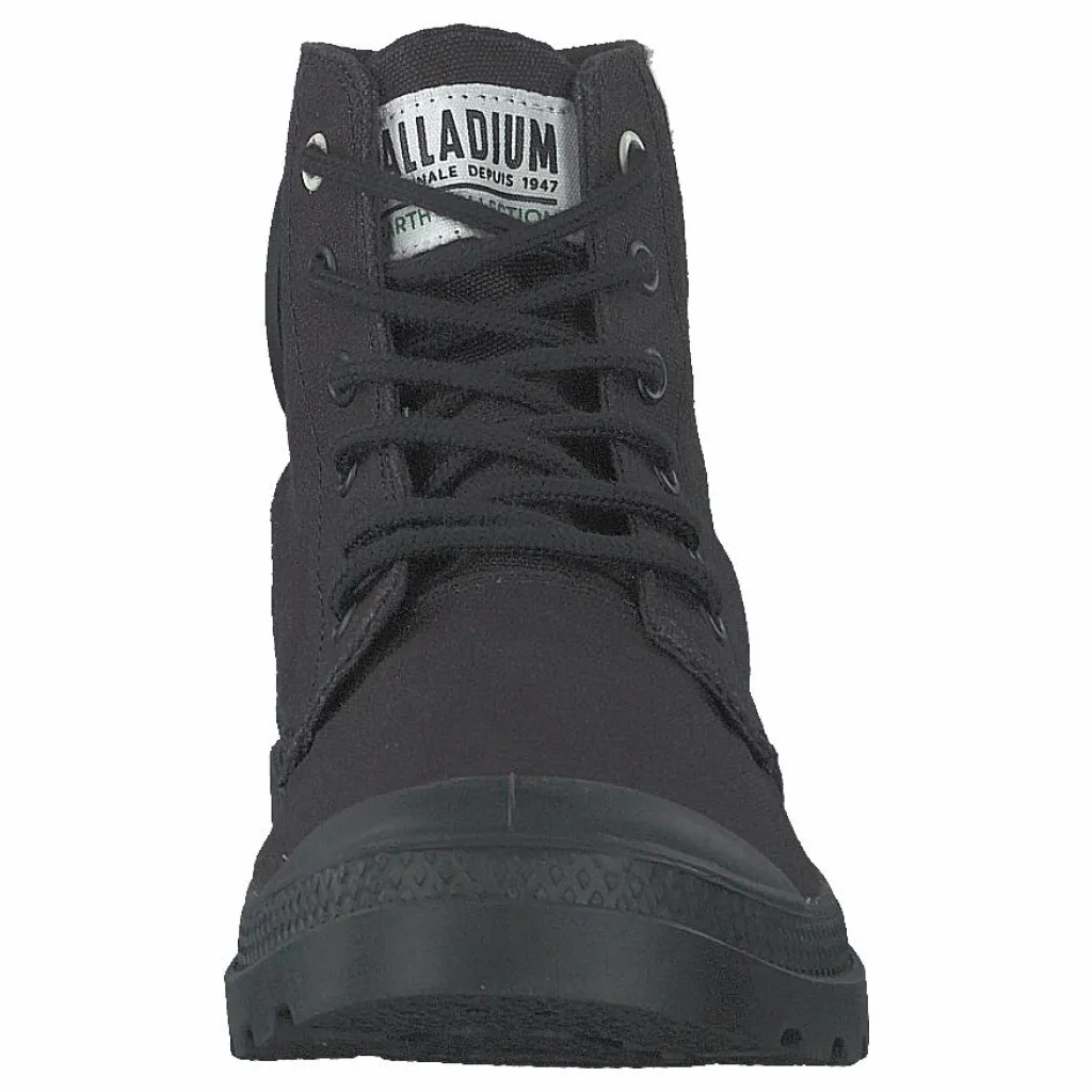 Palladium Pampa Hi Organic Black Svart Sale