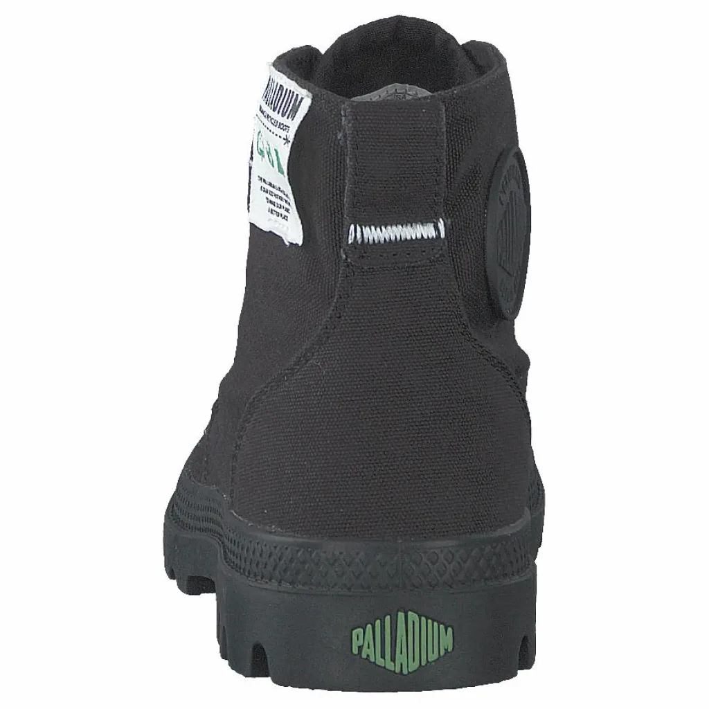 Palladium Pampa Hi Organic Black Svart Sale