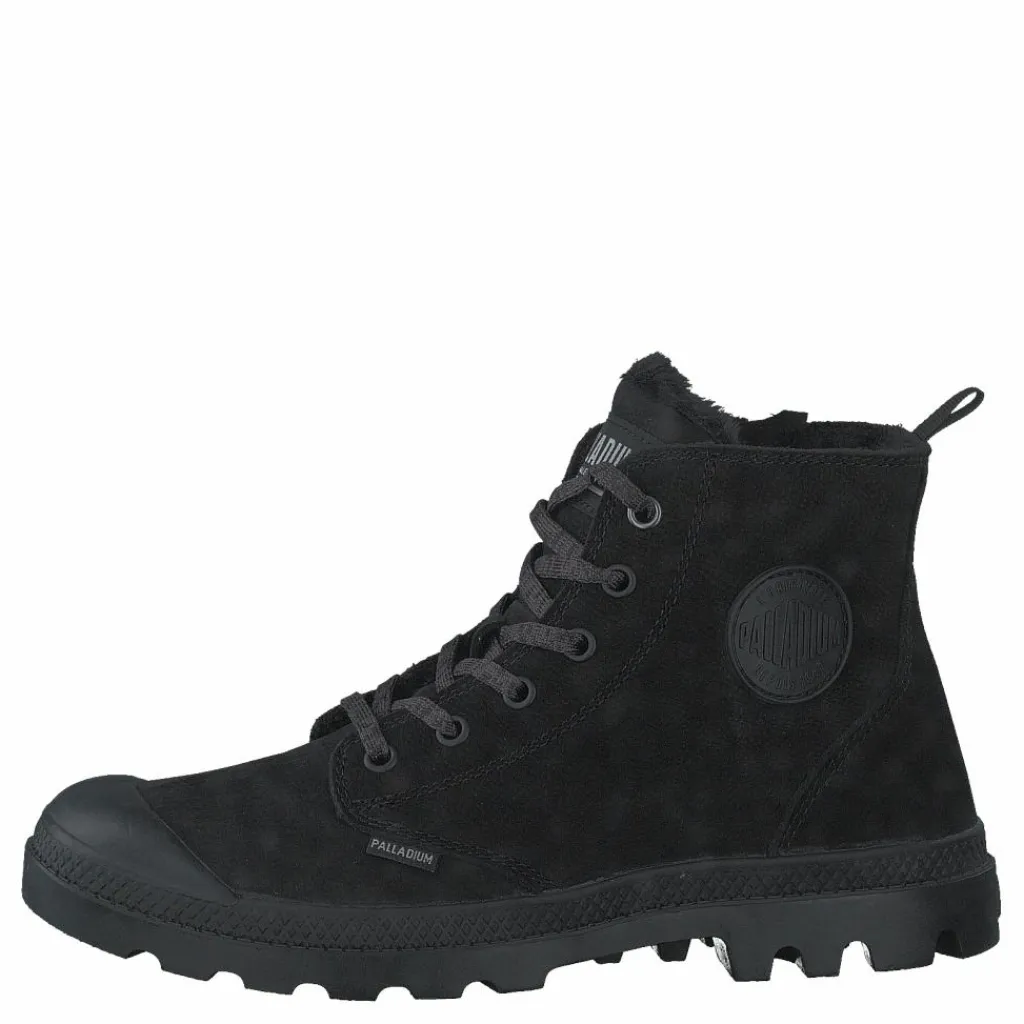 Palladium Pampa Hi Zip Wl Black/black Svart New