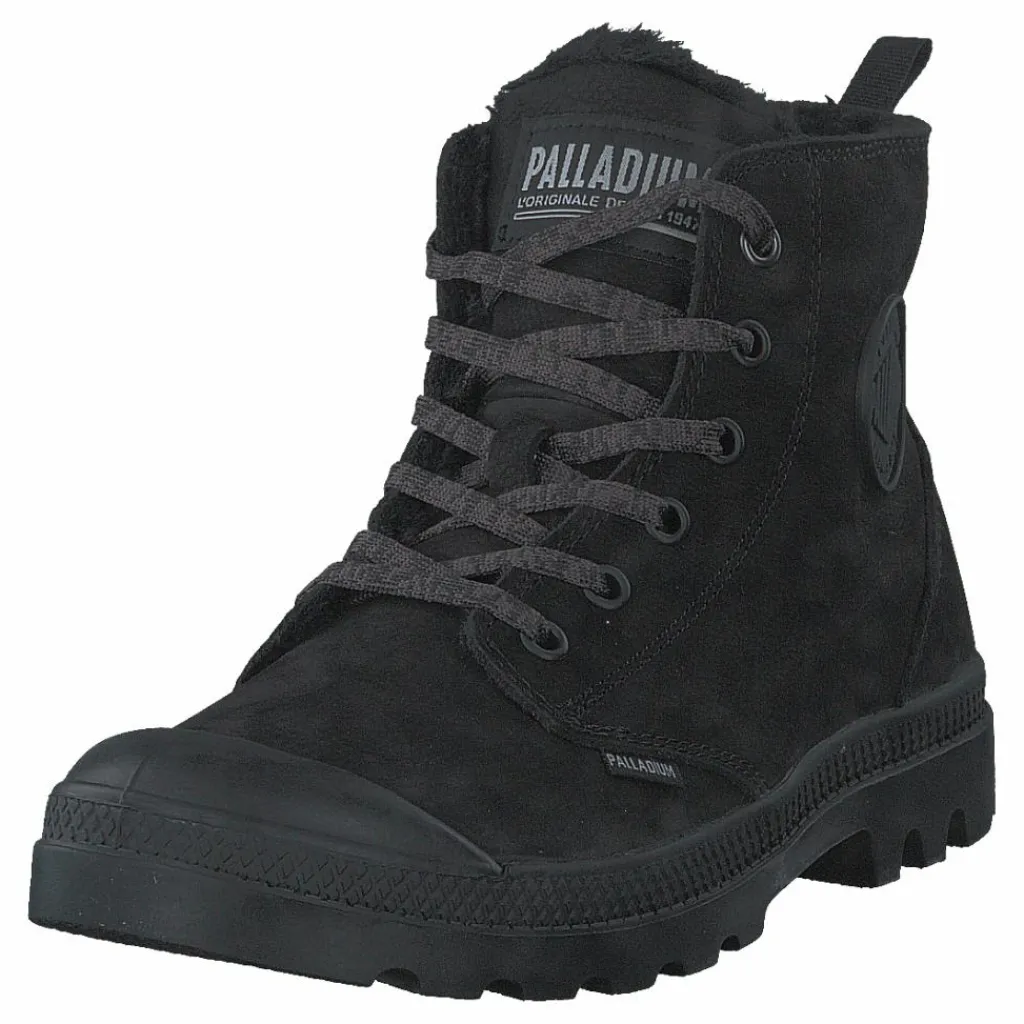 Palladium Pampa Hi Zip Wl Black/black Svart New