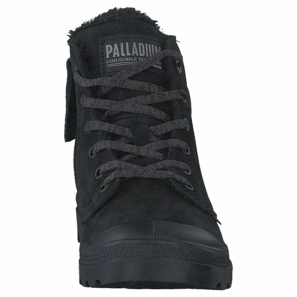 Palladium Pampa Hi Zip Wl Black/black Svart New