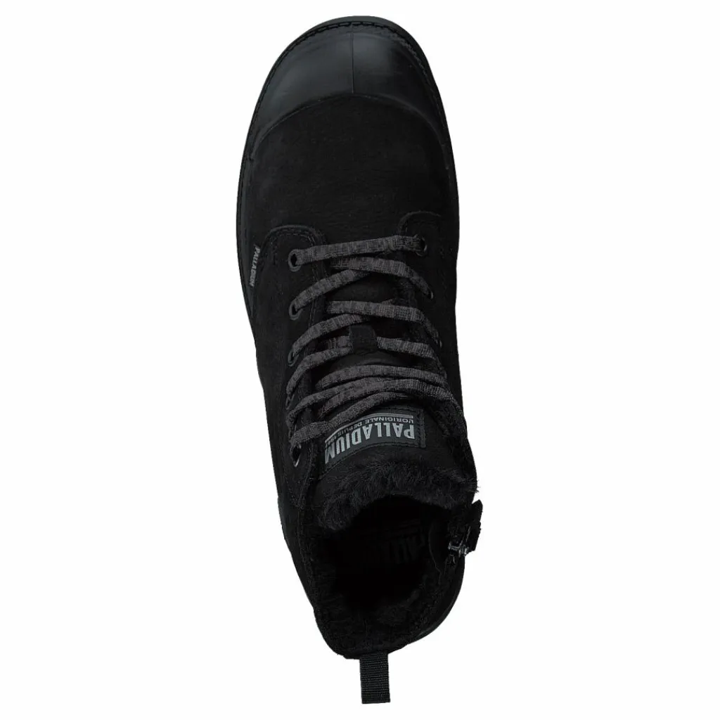 Palladium Pampa Hi Zip Wl Black/black Svart New