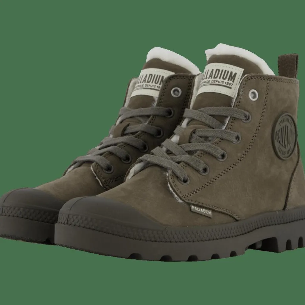 Palladium Pampa Hi Zip Wl Rocks Green