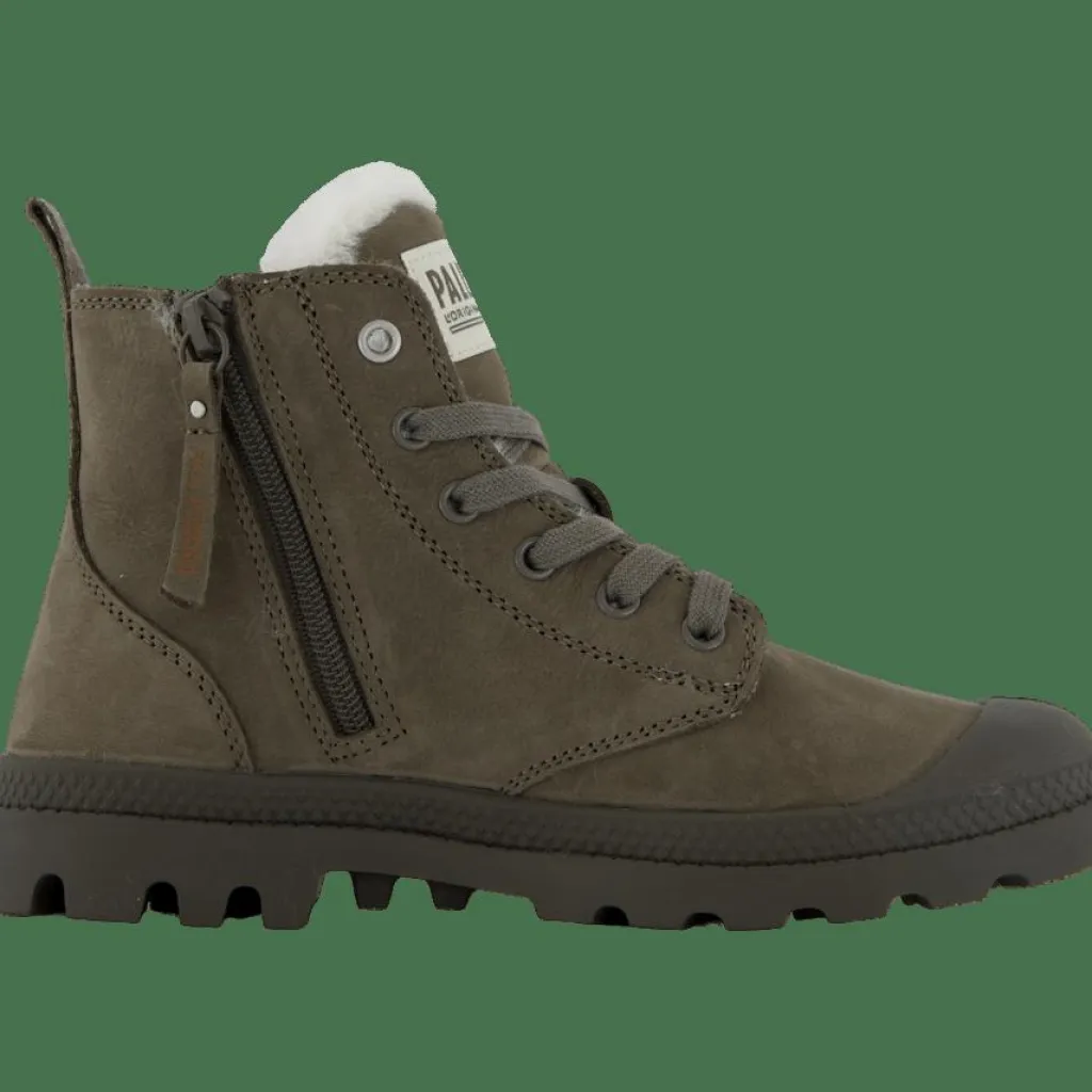 Palladium Pampa Hi Zip Wl Rocks Green