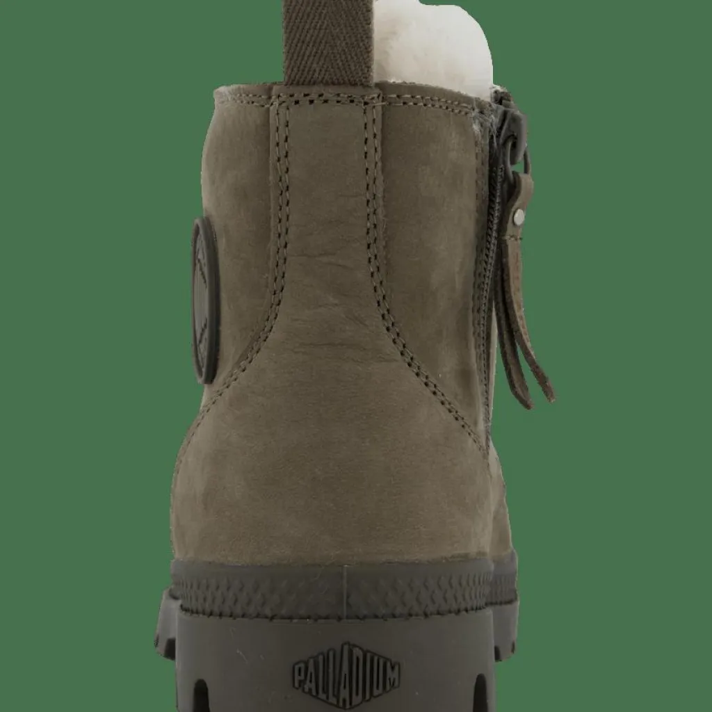 Palladium Pampa Hi Zip Wl Rocks Green