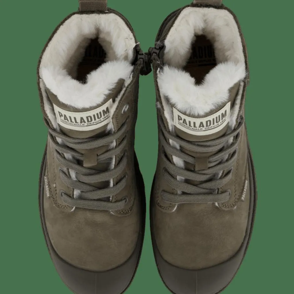 Palladium Pampa Hi Zip Wl Rocks Green