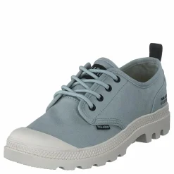 Palladium Pampa Ox Htg Supply Belgian Block Turkos och Grå Discount