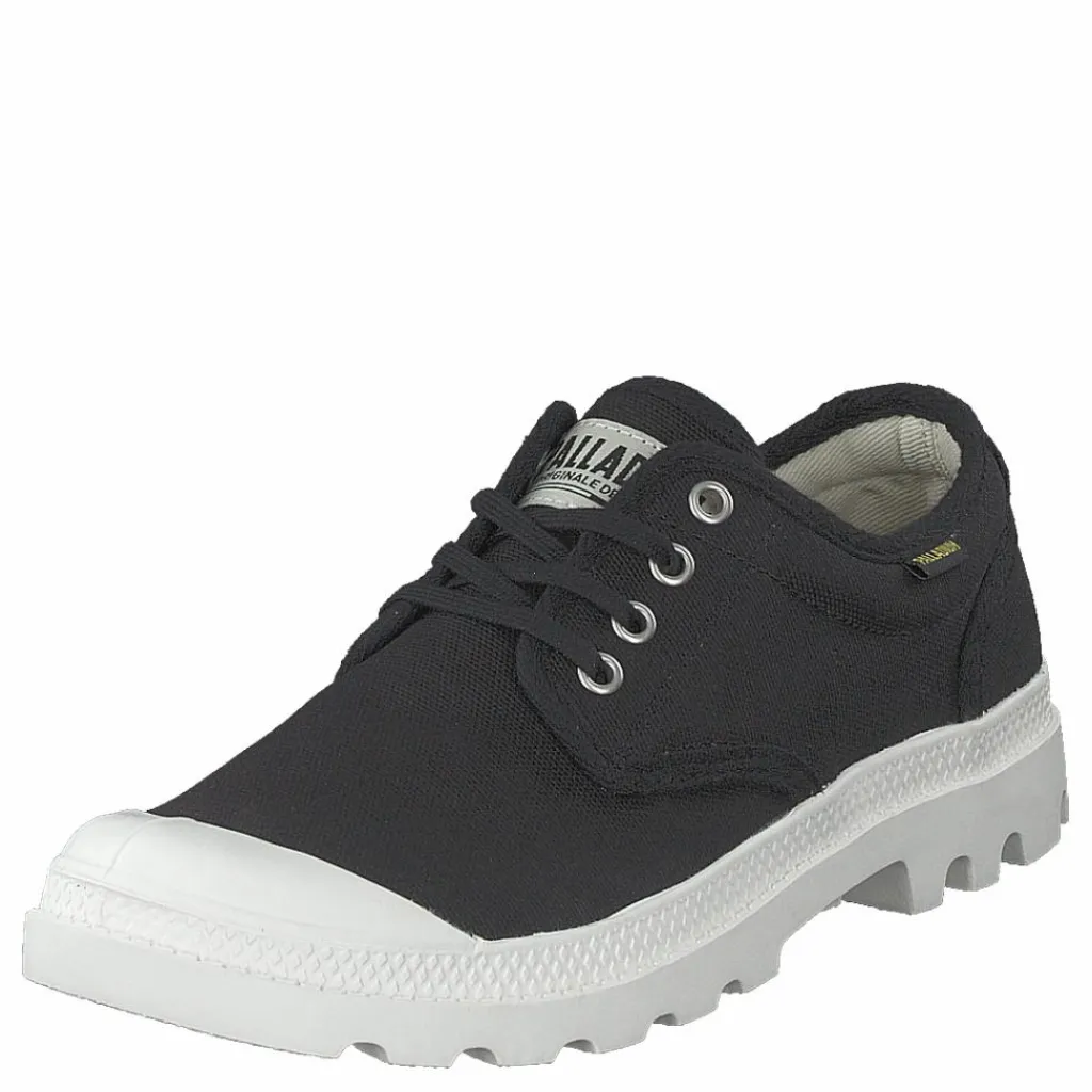 Palladium Pampa Ox Originale Black/marshmallow Svart