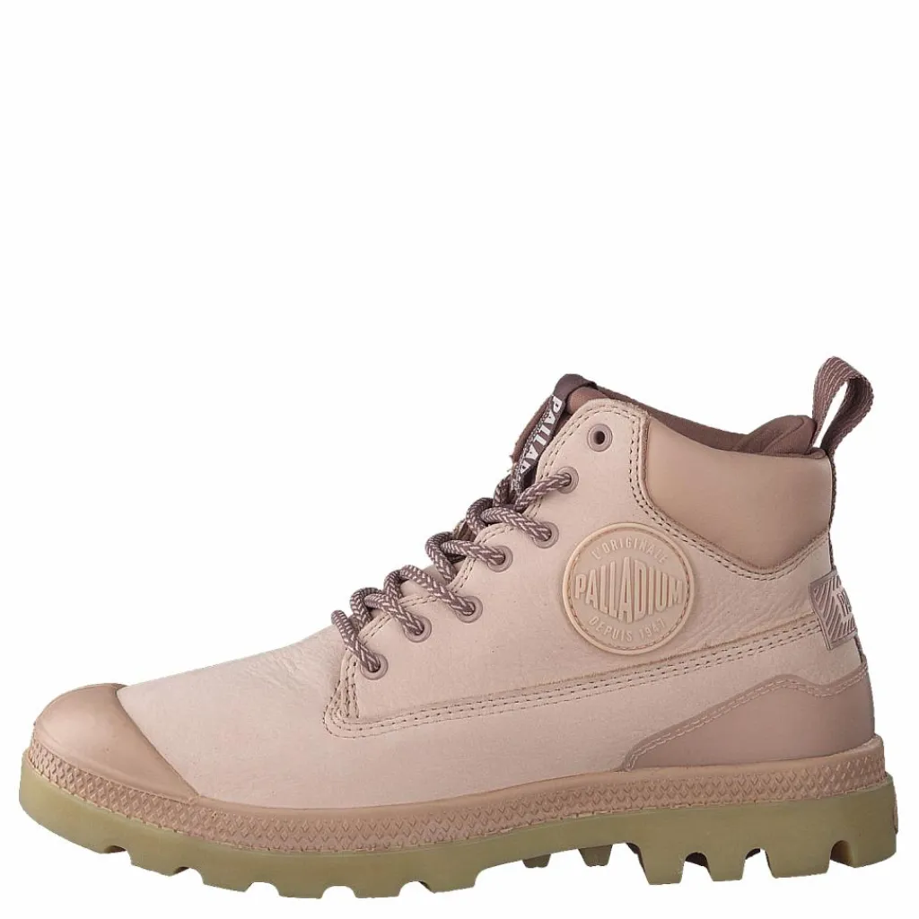 Palladium Pampa Sc Outsider Wp+ Rose Dust Beige New