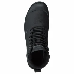 Palladium Pampa Shield Wp+ Lth Black Svart Clearance