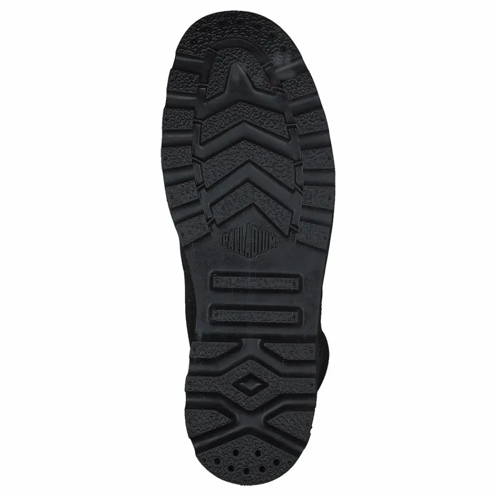 Palladium Pampa Shield Wp+ Lth Black Svart Clearance