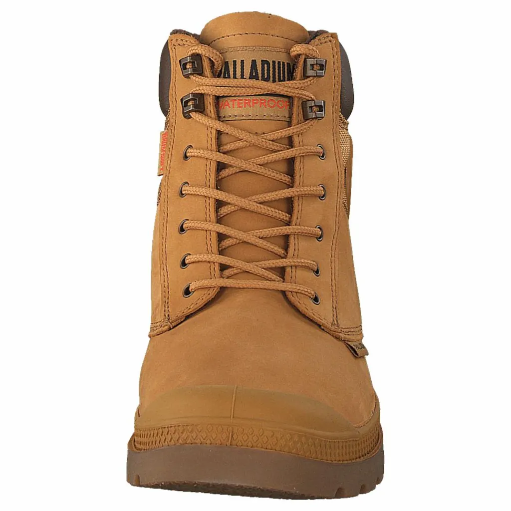 Palladium Pampa Shield Wp+ Lux Amber Gold Guld, Orange och Brun New