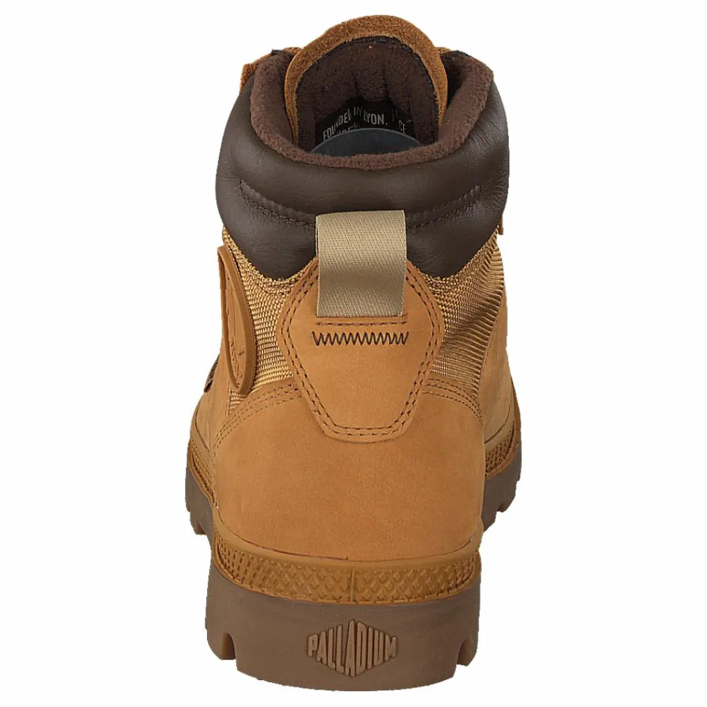 Palladium Pampa Shield Wp+ Lux Amber Gold Guld, Orange och Brun New