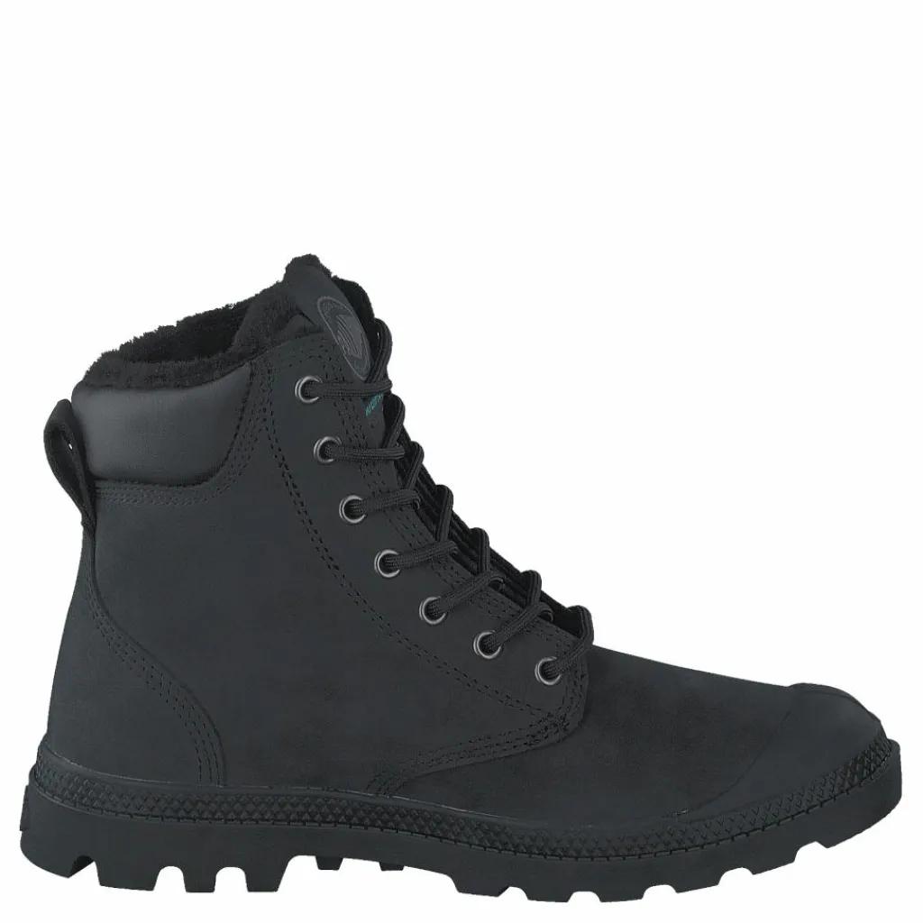 Palladium Pampa Sport Cuff Wps Black/black Svart Outlet