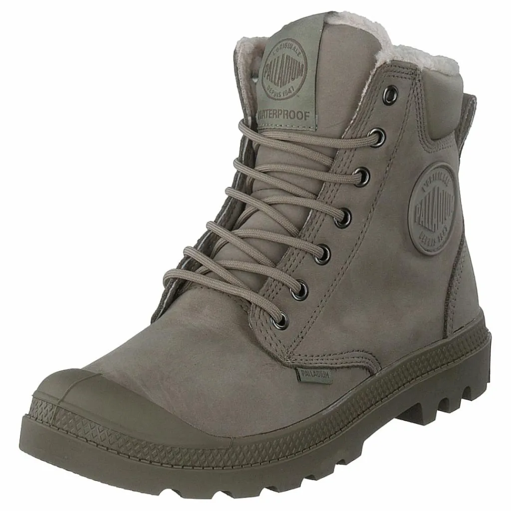Palladium Pampa Sport Cuff Wps Dune Grå och Brun Hot