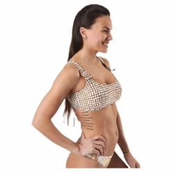 Rip Curl Paradise Cove Crop Top Gold Guld Outlet