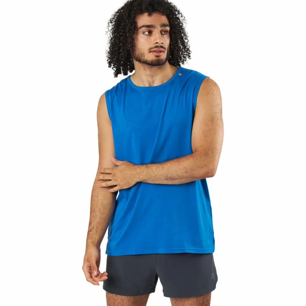 BLACC Passing Tank Blue Blå Discount