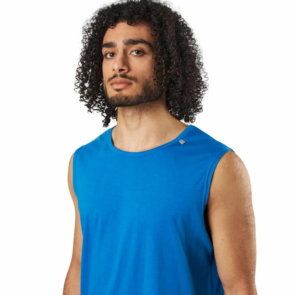 BLACC Passing Tank Blue Blå Discount
