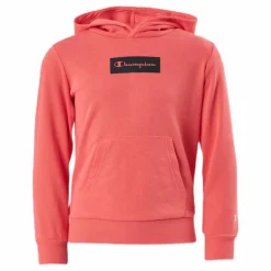 Champion Pastel Hooded Sweatshirt Junior Red Röd Online