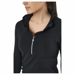 Patrice 3/4 Polo Shirt Black*Daily Sports Clearance